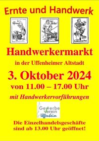 Handwerkermakrt Uffenheim